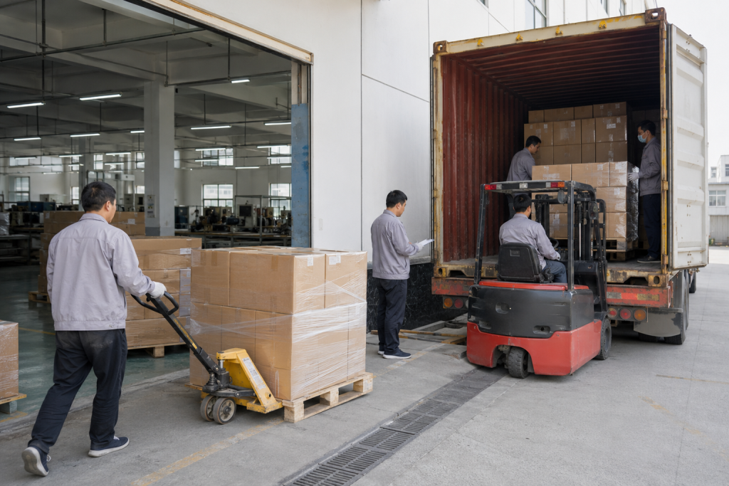 Container Loading and Shipment